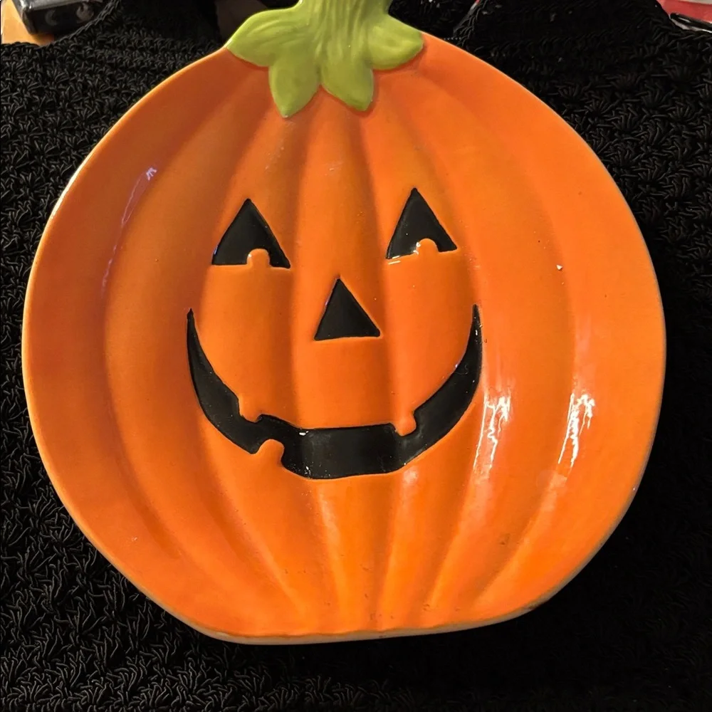 Ceramic pumpkin Dish